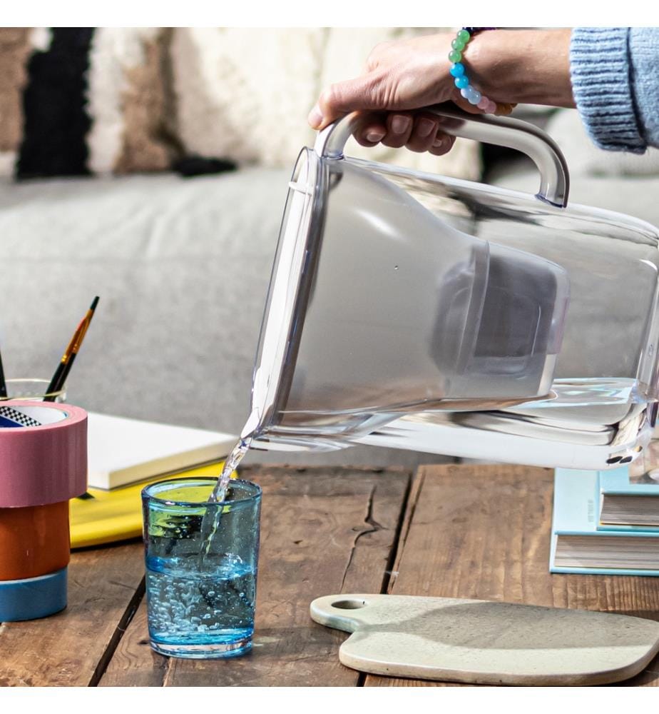 Carafe filtrante Style Essential 2,4 l + 1x cartouche Maxtra Pro Pure Performance - Blanc