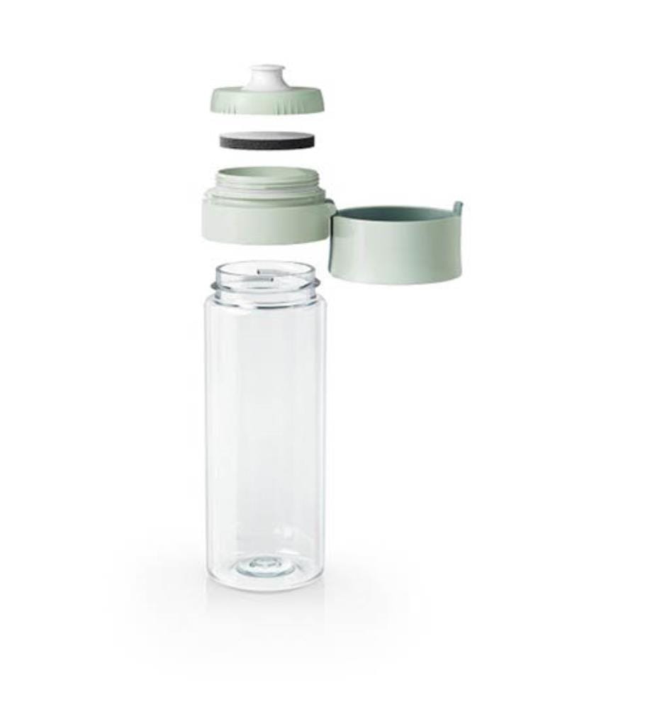 Filterflasche Vital 0.6 L. inkl. 2 x MicroDisc Filter - Hellgrün