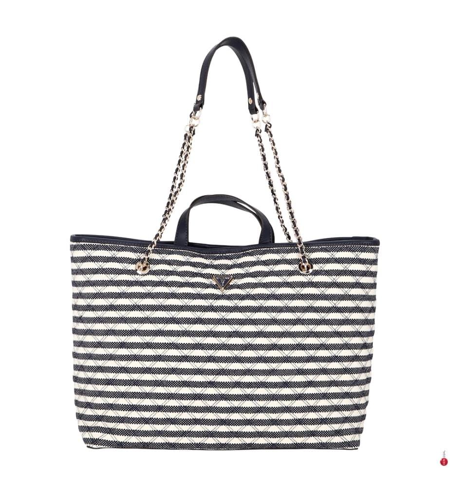 Sac Shopping Giully II Large - Noir & Blanc