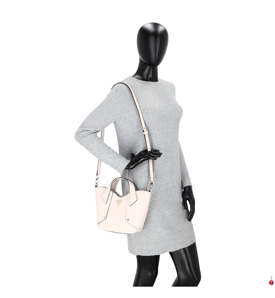 Darcy Logo Mini Schultertasche - Weiss