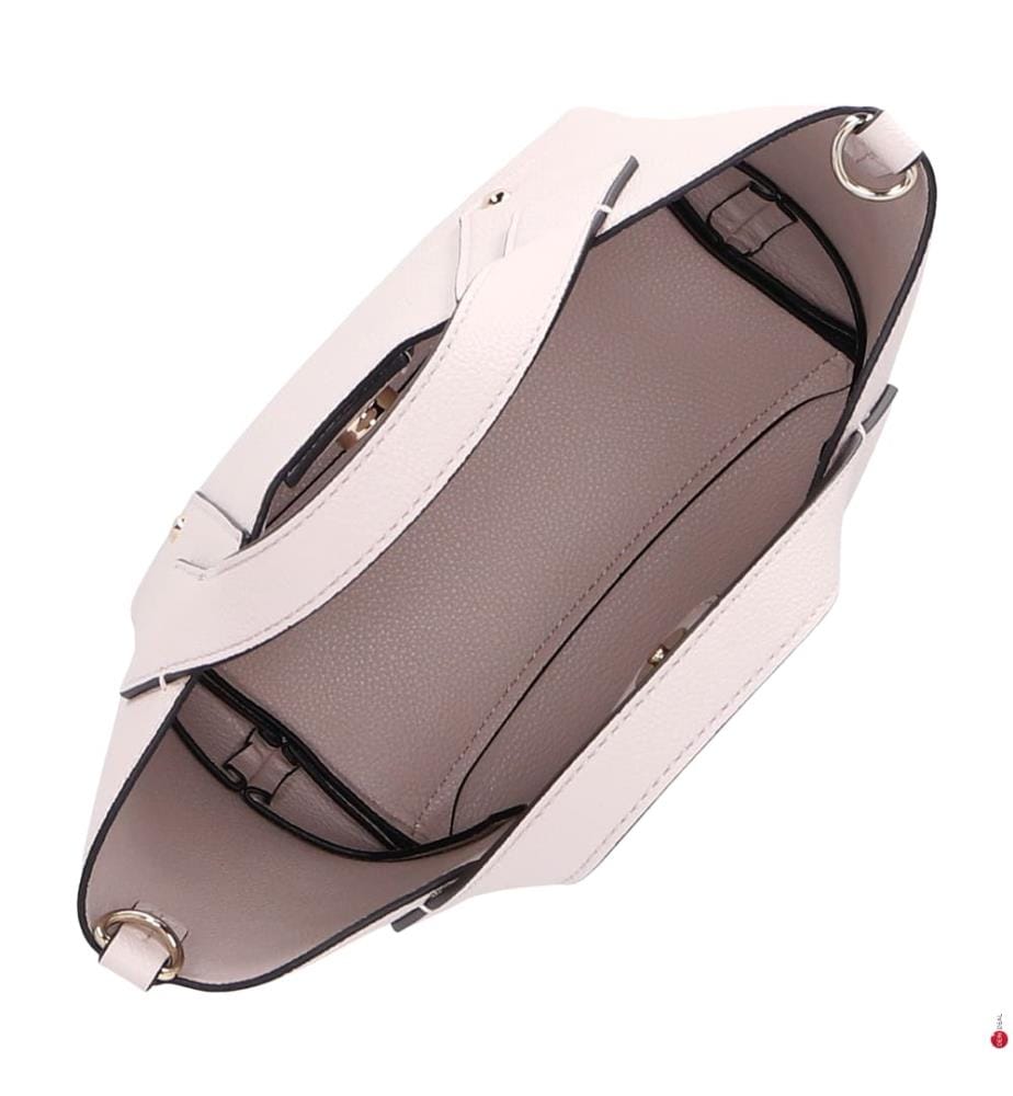 Darcy Logo Mini Schultertasche - Weiss