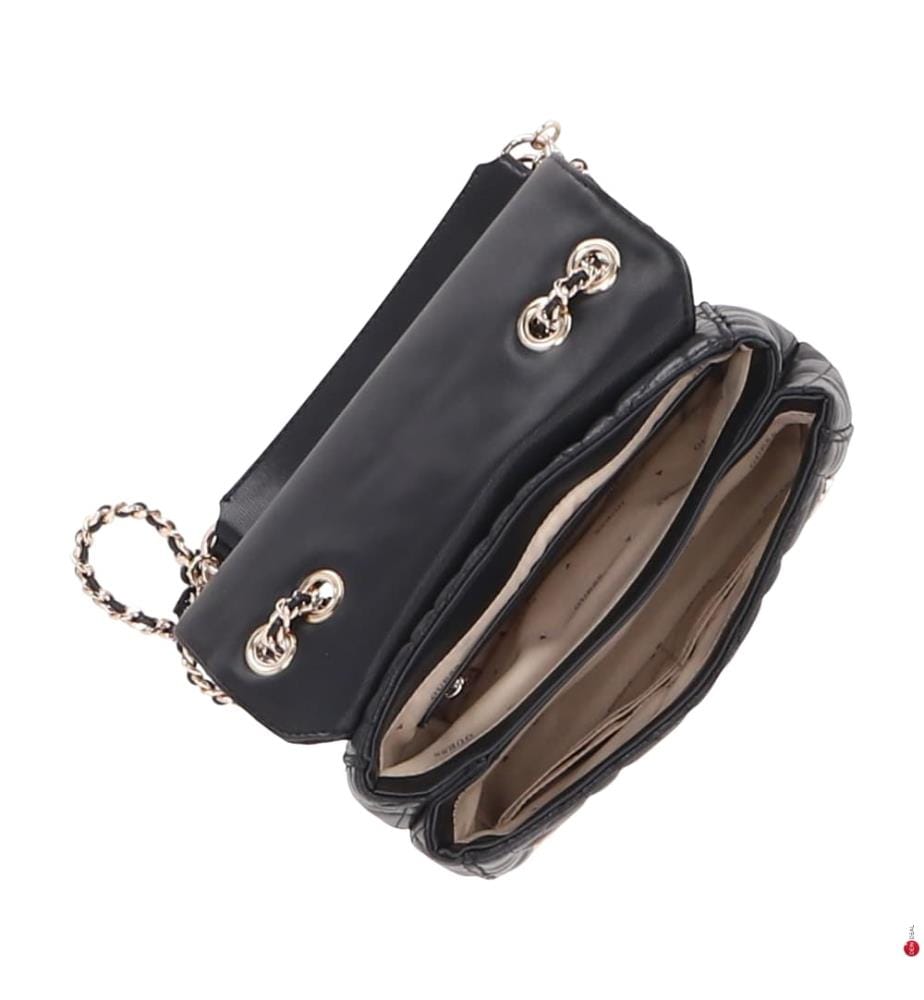 Edita-Handtasche – Schwarz