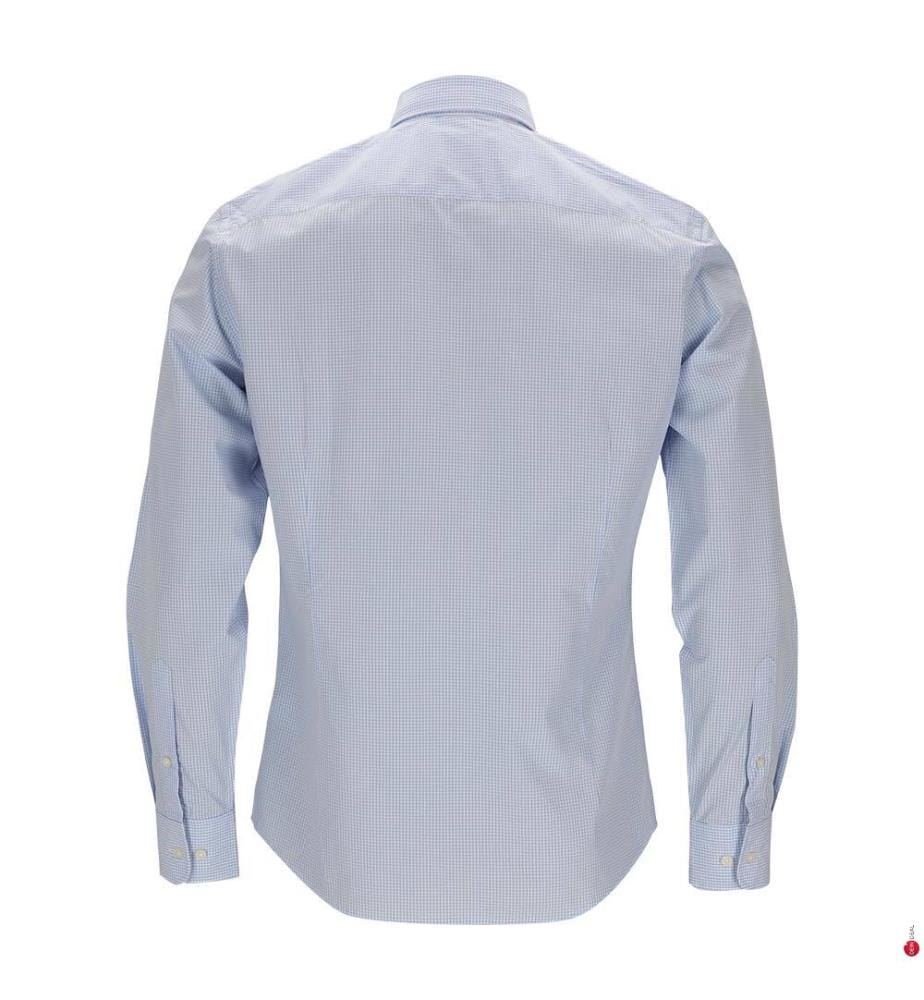 Hemd Mini Gingham - Hellblau