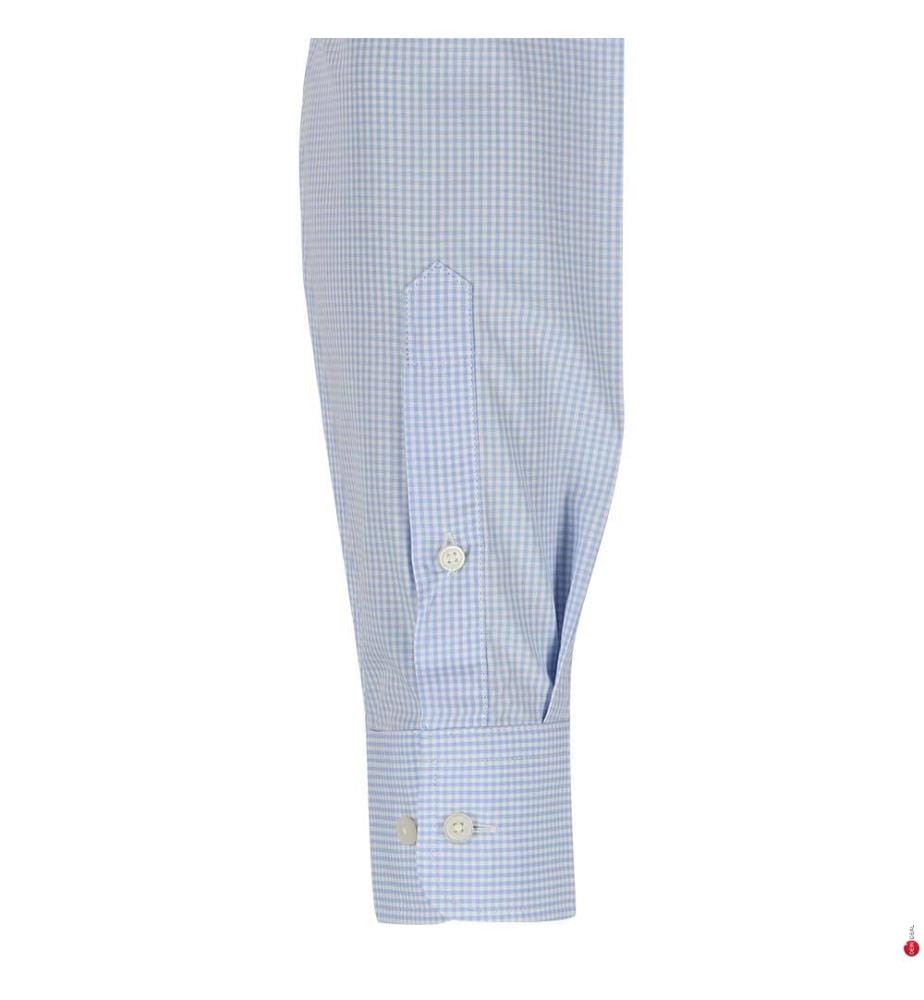 Hemd Mini Gingham - Hellblau