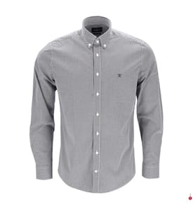 Mini camicia in percalle - Blu