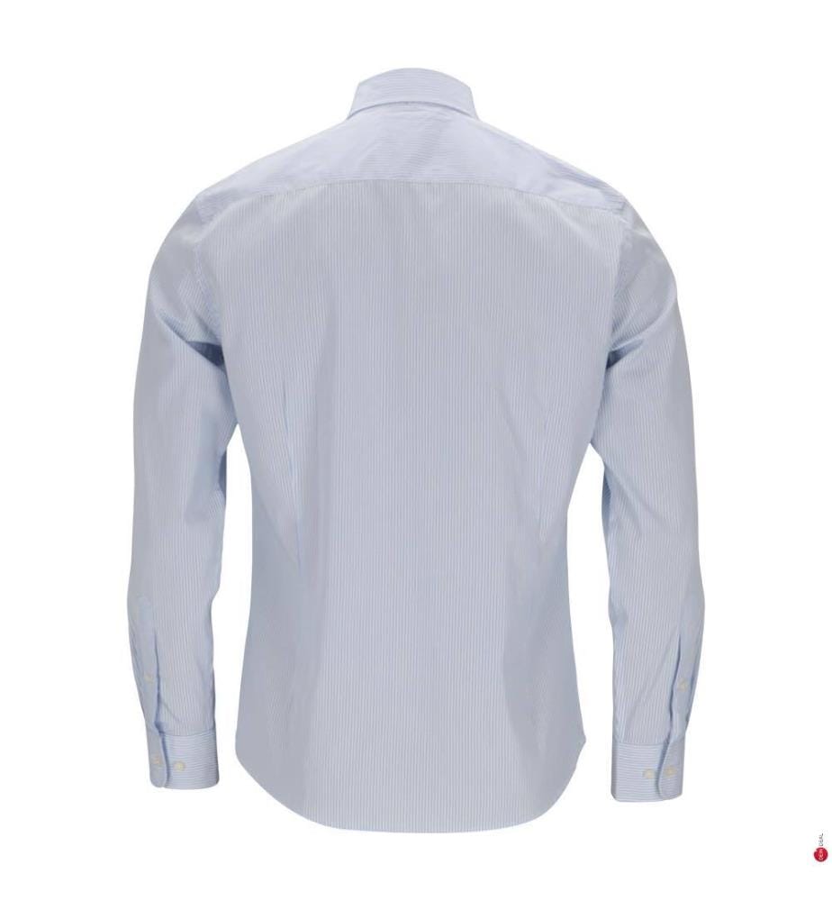 Camicia a righe Bengala - Azzurro