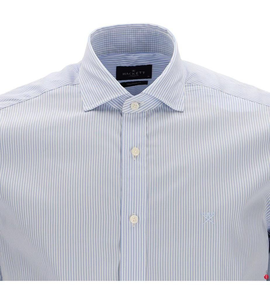 Camicia a righe Bengala - Azzurro