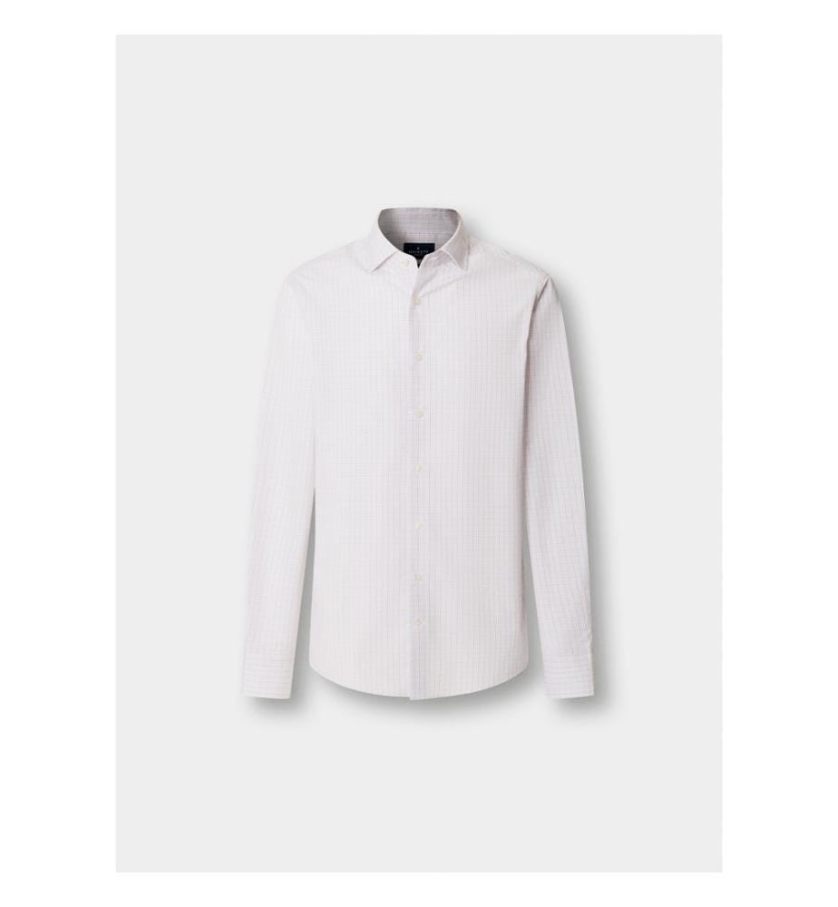 Camicia Tattersall Grid - Blu