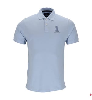 New Classic Logo Polo - Blue & White