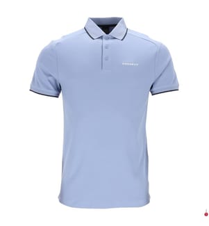 Polo a maniche corte regular fit - Azzurro