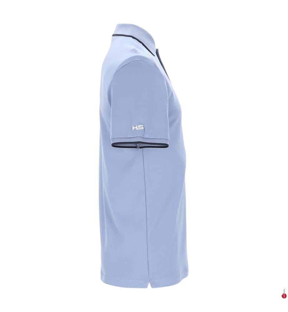 Polo a maniche corte regular fit - Azzurro