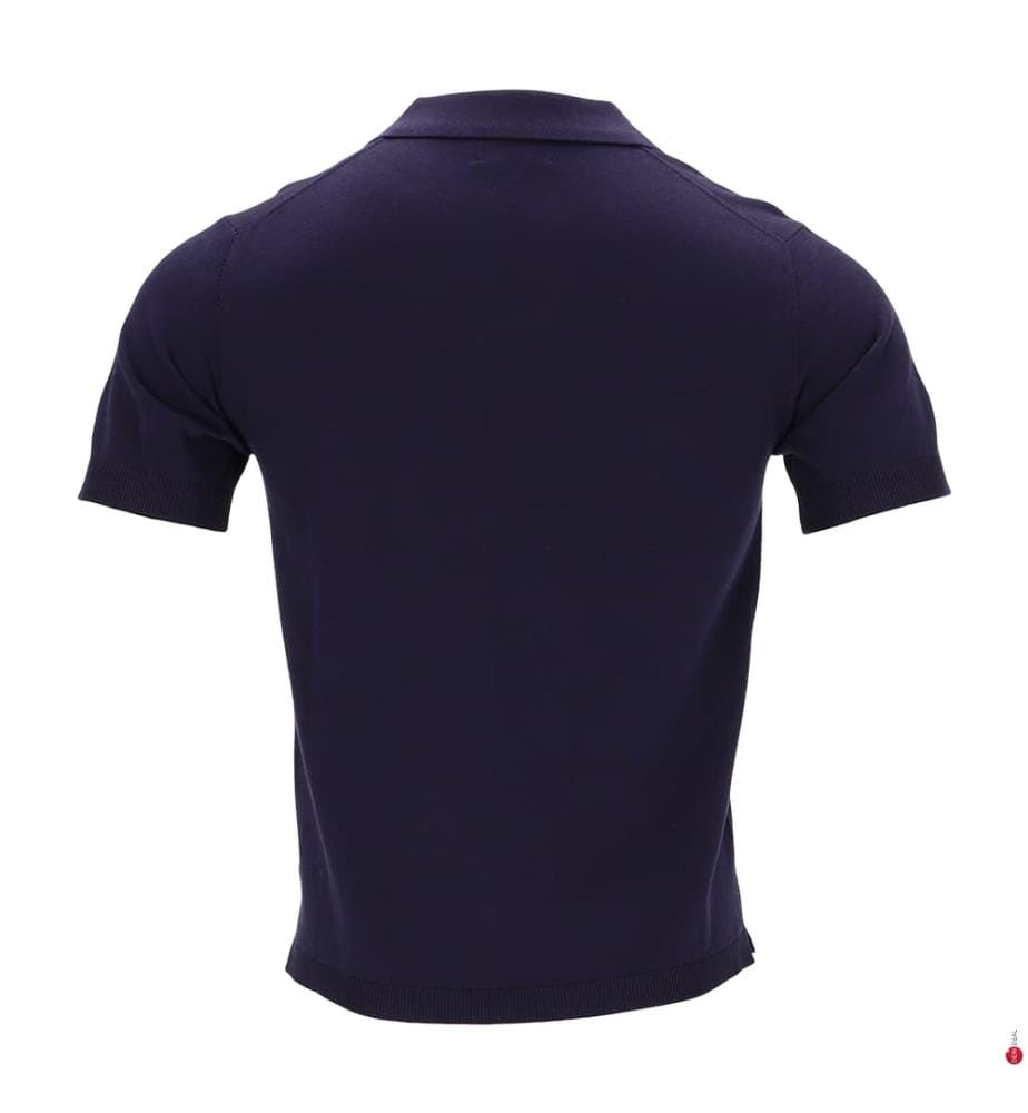 Polo a maniche corte regular fit - Navy