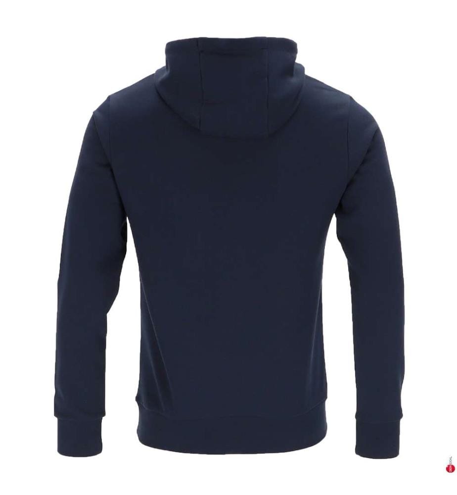 Kapuzenpullover mit „Heritage“-Aufdruck – Marineblau