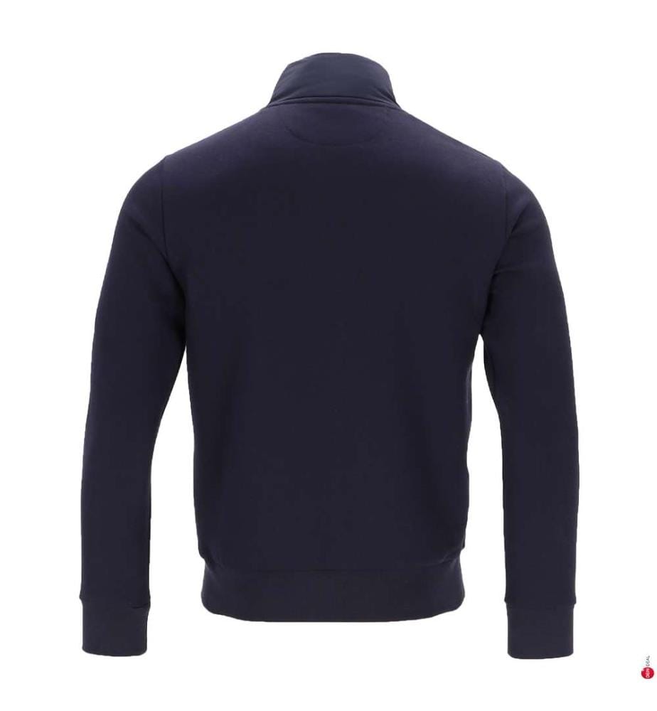 Giacca trapuntata ibrida con cerniera - Blu navy