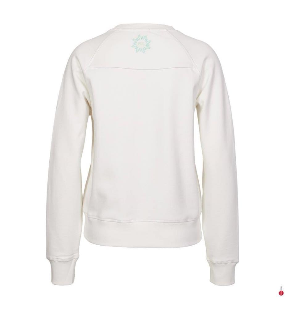 Sweat à logo - Blanc