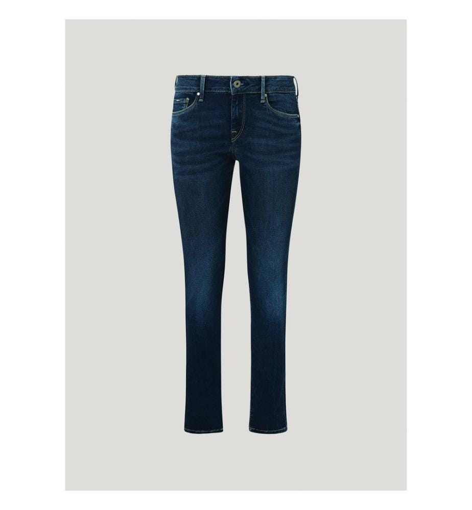 Jean Soho Slim Fit a vita media - Blu scuro