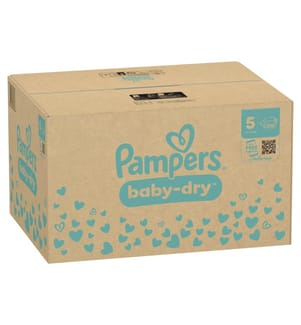 Baby Dry Diapers Size 5 Junior (12-16 kg) - Set of 216 diapers