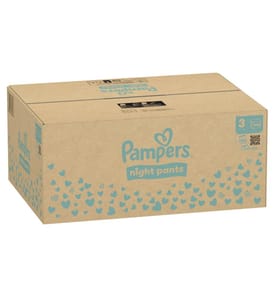Couches Night Pants Taille 3 (6-11 kg) – Lot de 160 couches