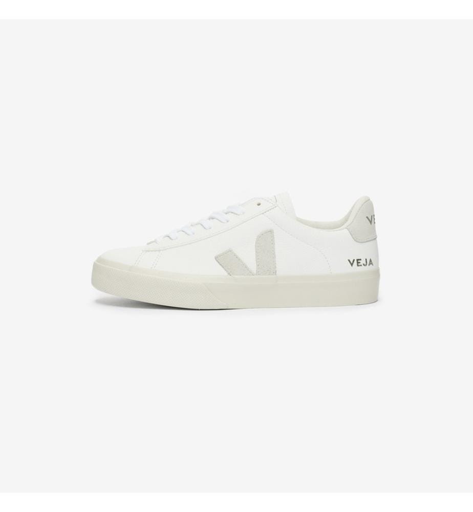 Baskets Campo - Blanc et naturel
