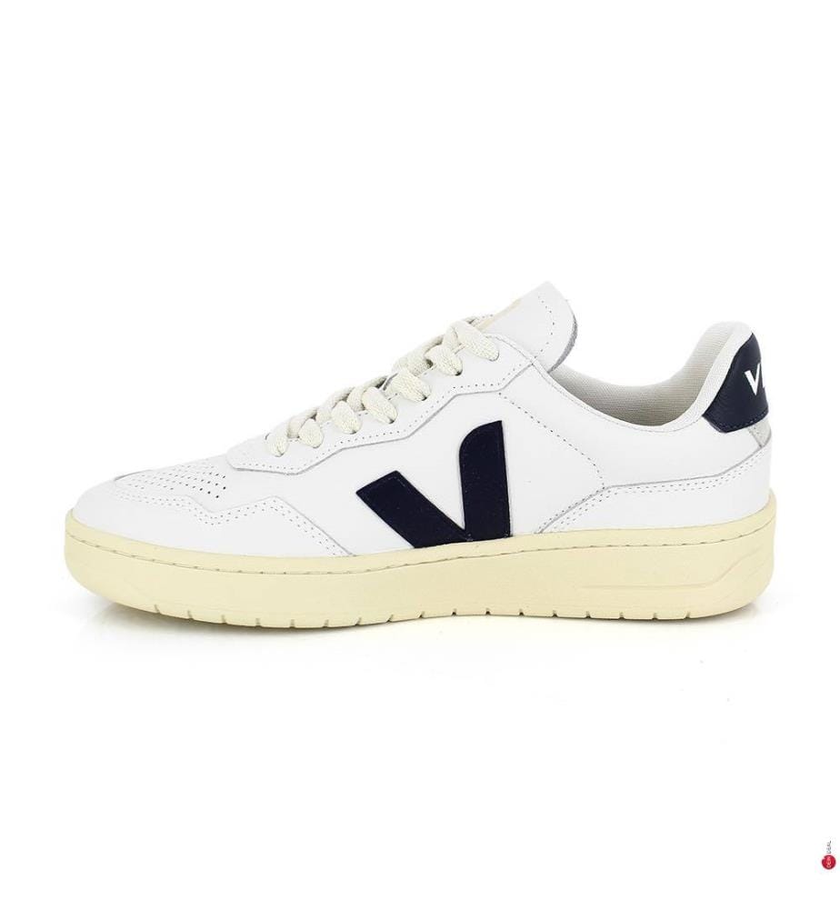 V-90 Leather Sneakers - White Nautico