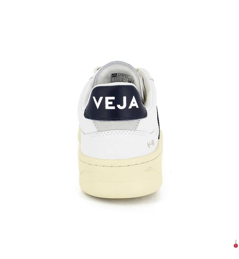 V-90 Leather Sneakers - White Nautico
