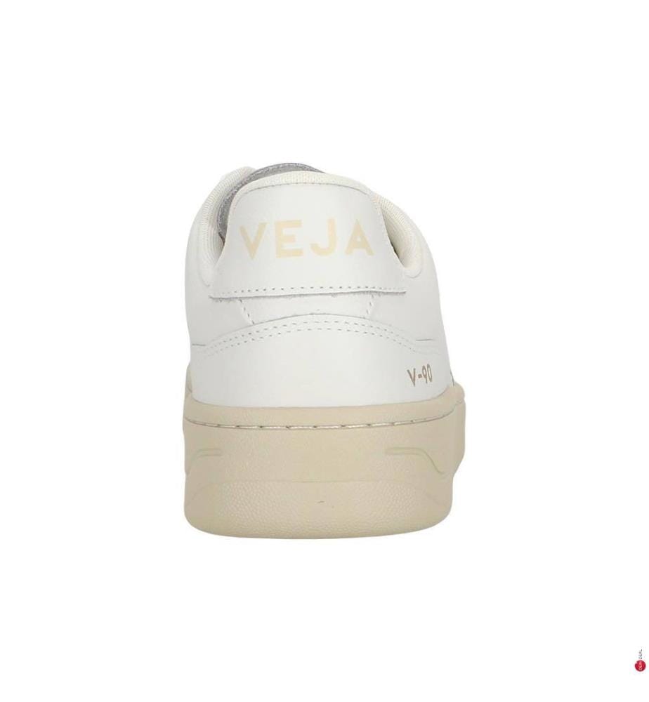 V-90 Sneakers in pelle biologica tracciabile (OT) - Non bianco puro