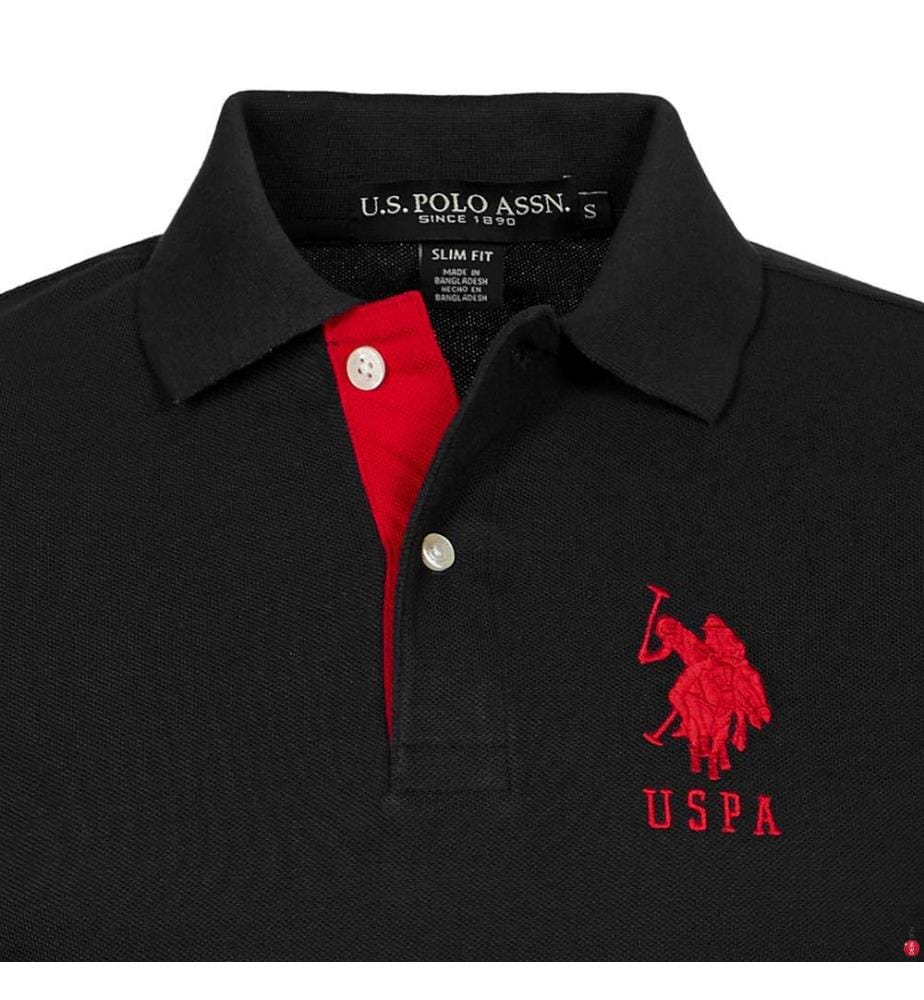 Polo Big Logo - Noir