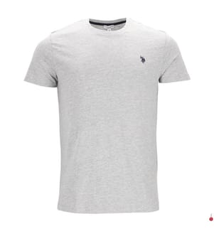 Maglietta Mick Basic SSLV - Grigio chiaro