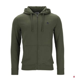 Felpa con cappuccio Luke - Verde scuro