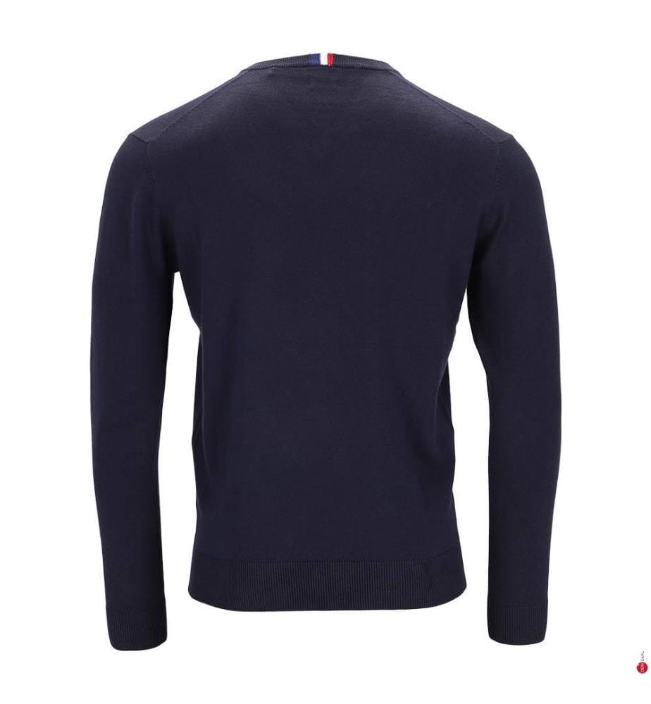 Vick V-Neck Pull-Over - Navy