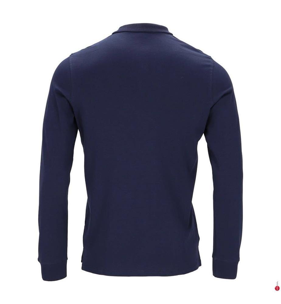 Polo a maniche lunghe - Navy
