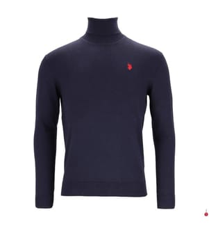Turtleneck Sweater - Navy