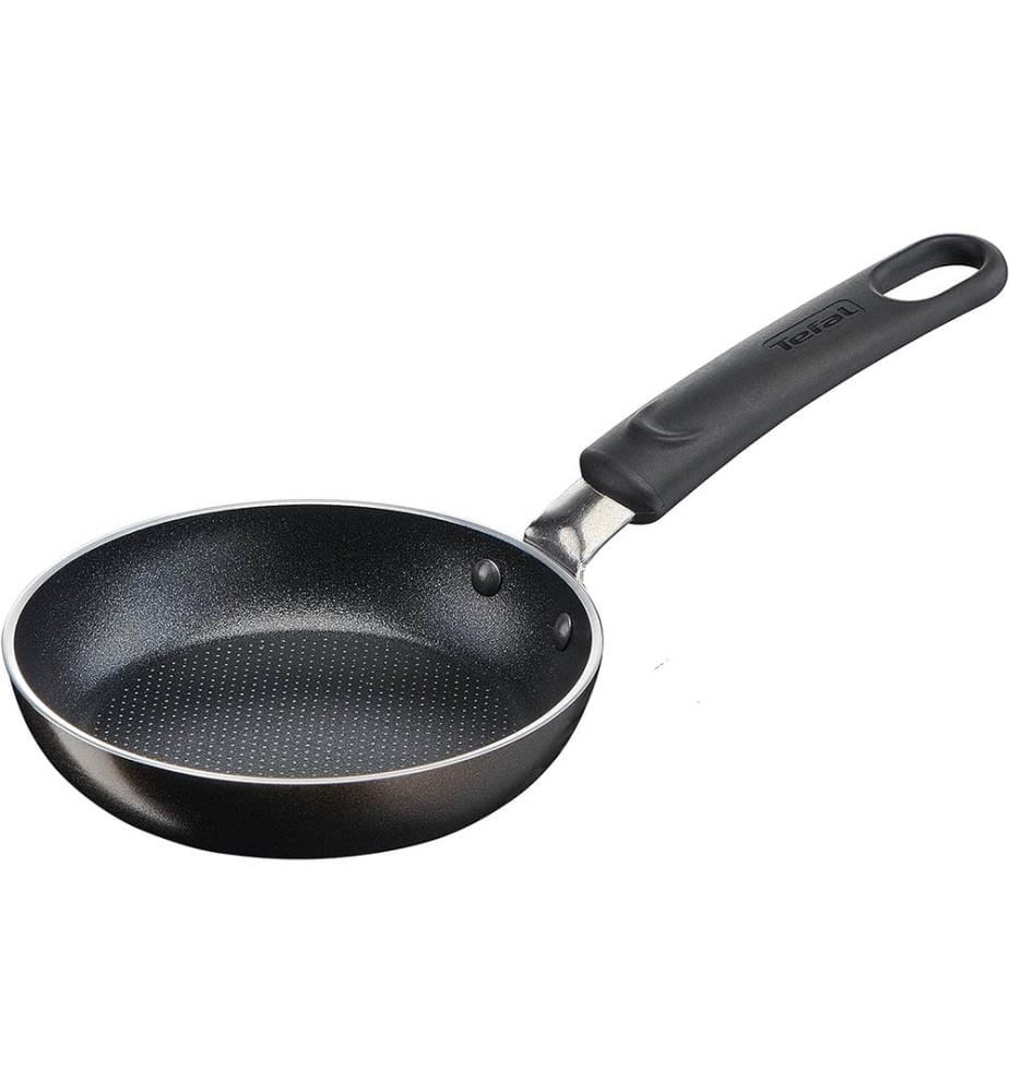 Simple Cook Pfanne 12 cm, Schwarz, B57000 - Geeignet für Gas, Elektrisch, Keramik & Halogen