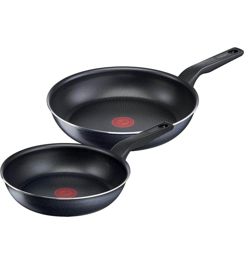 Set de 2 poêles à frire XL Force Ø24/28 cm , C38590 - Compatible Gaz, Électrique, Céramique & Halogène
