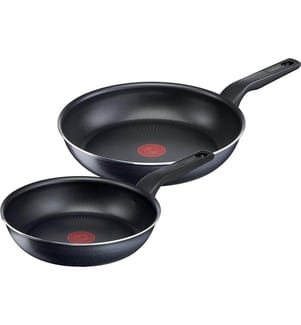Set de 2 poêles à frire XL Force Ø24/28 cm , C38590 - Compatible Gaz, Électrique, Céramique & Halogène