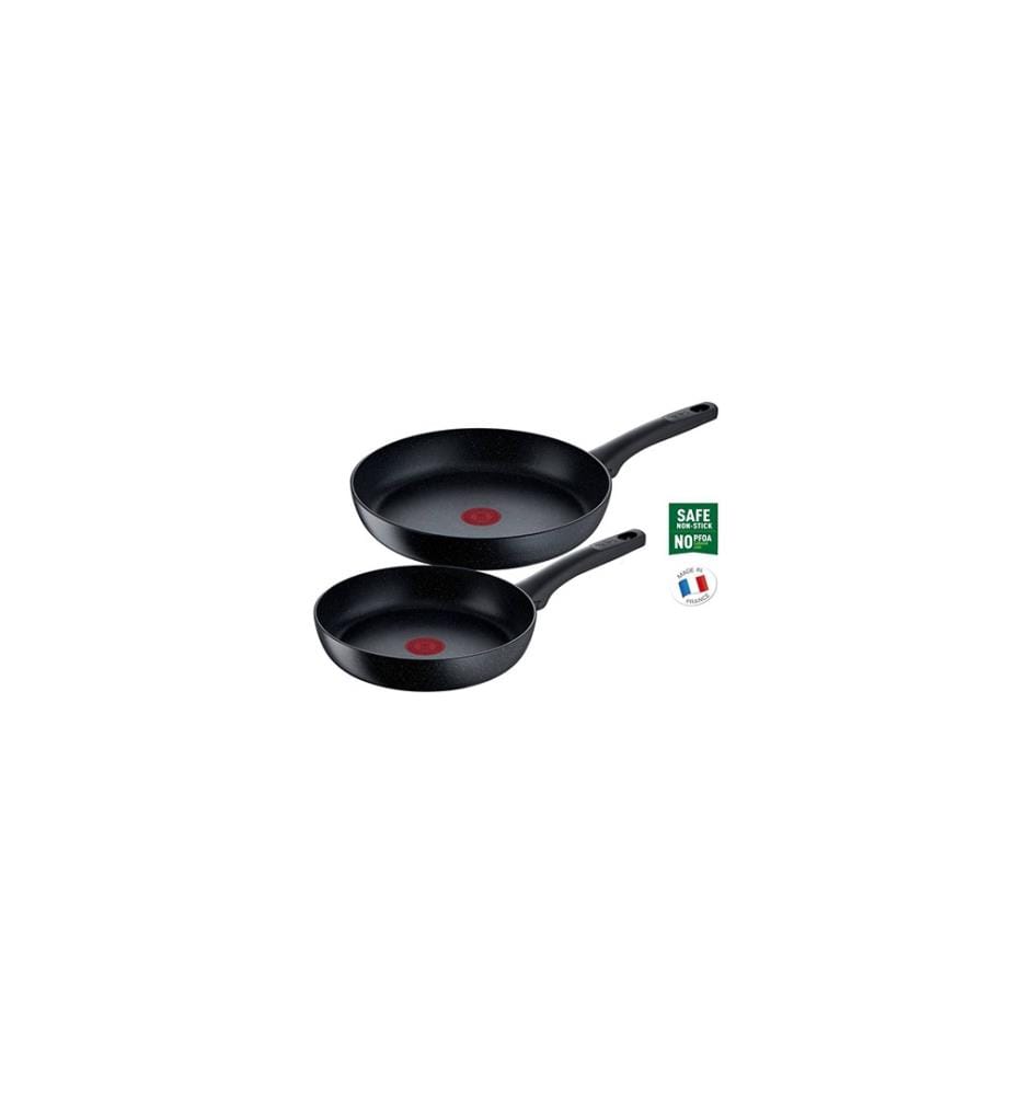 Set de 2 Poêles Black Stone Ø 24/28 cm