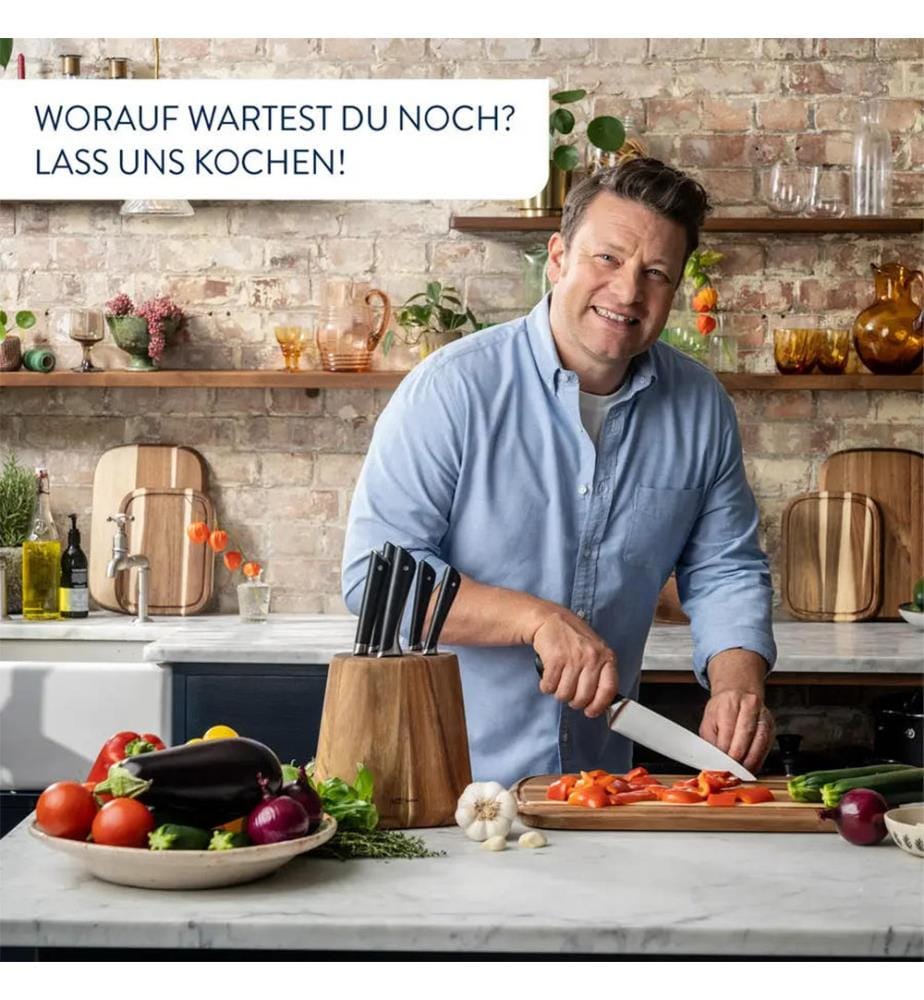 Coltello Multiuso Jamie Oliver - Nero e Argento