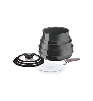 Set di Pentole Ingenio Renew da 11 Pezzi - Nero