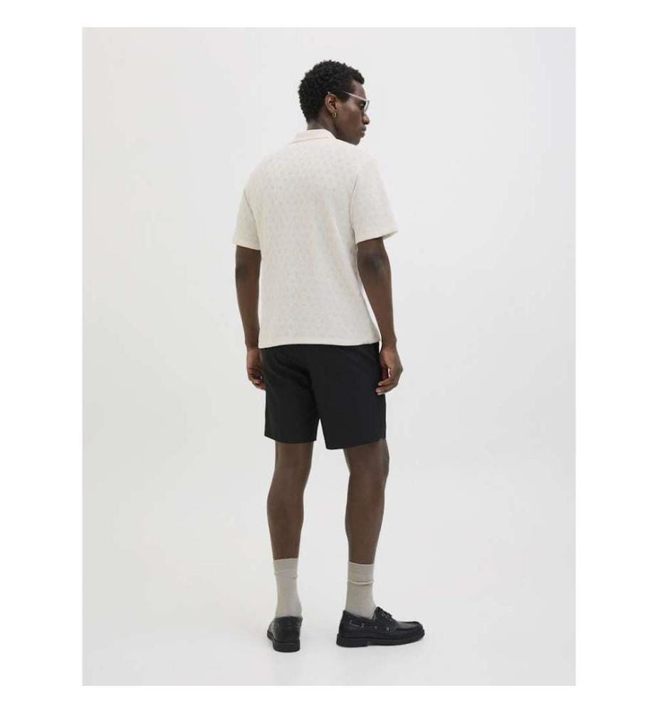 Polo Jacquard - White