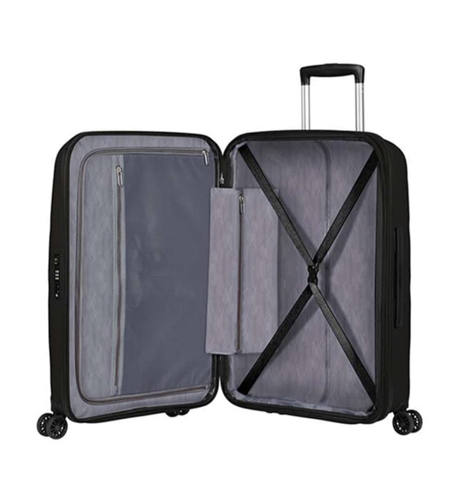 Koffer Bon Air DLX 66 cm/ 66L - Schwarz
