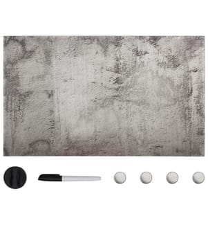 Magnettafel Wandmontage Glas 100x60 cm