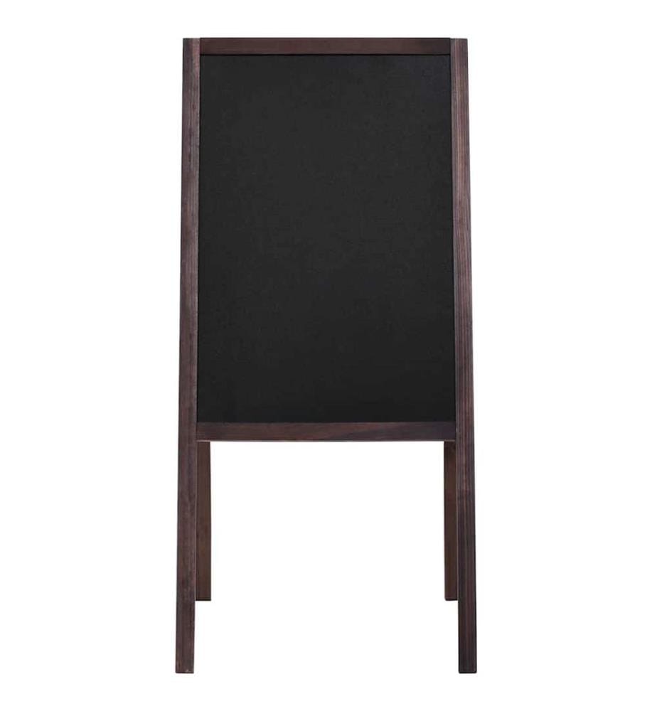 Tafel Kundenstopper Doppelseitig Zedernholz Freistehend 40×60cm