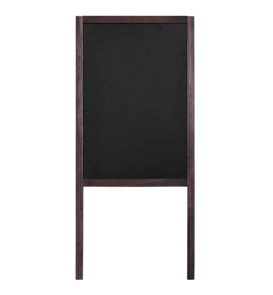 Tafel Kundenstopper Doppelseitig Zedernholz Freistehend 40×60cm