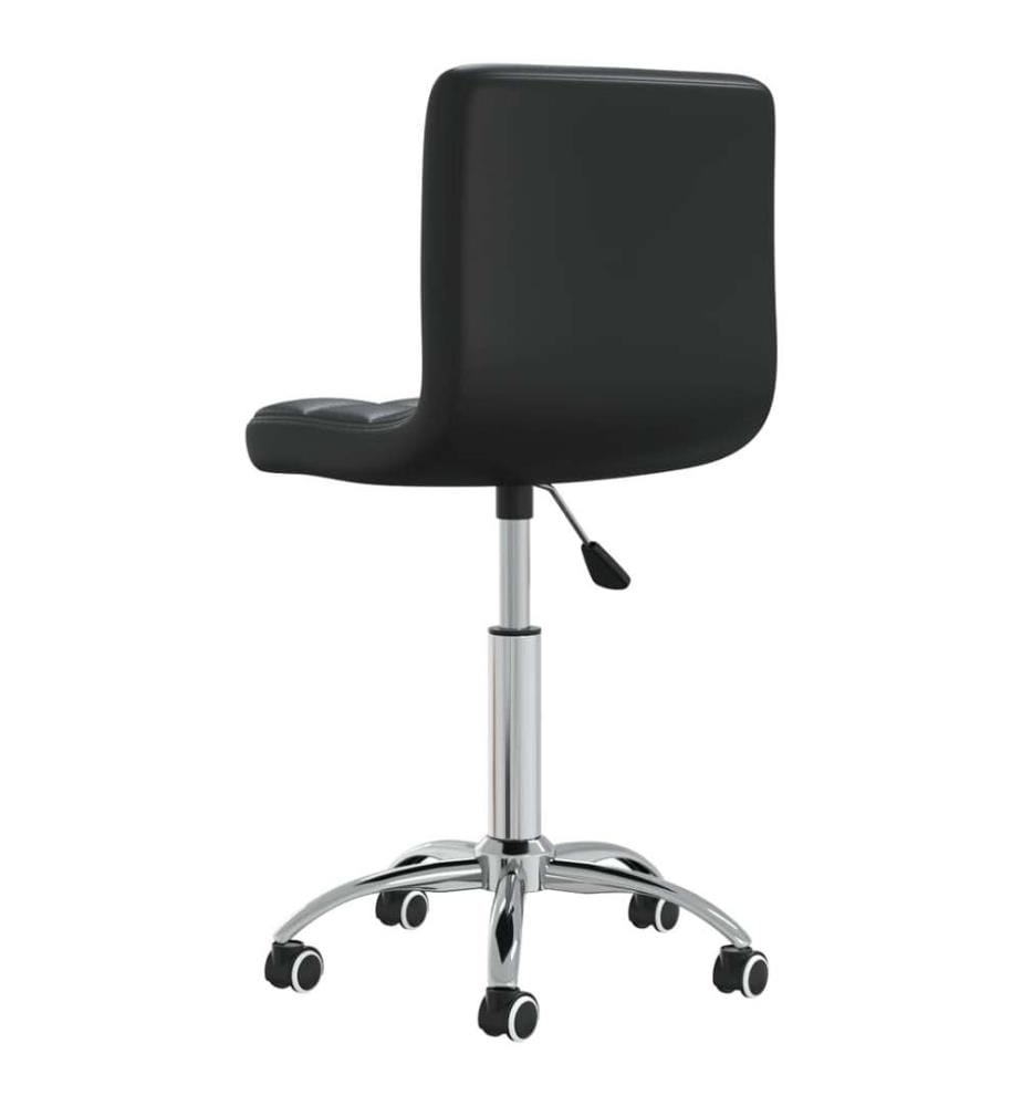 Bürostuhl Drehbar Schwarz Kunstleder