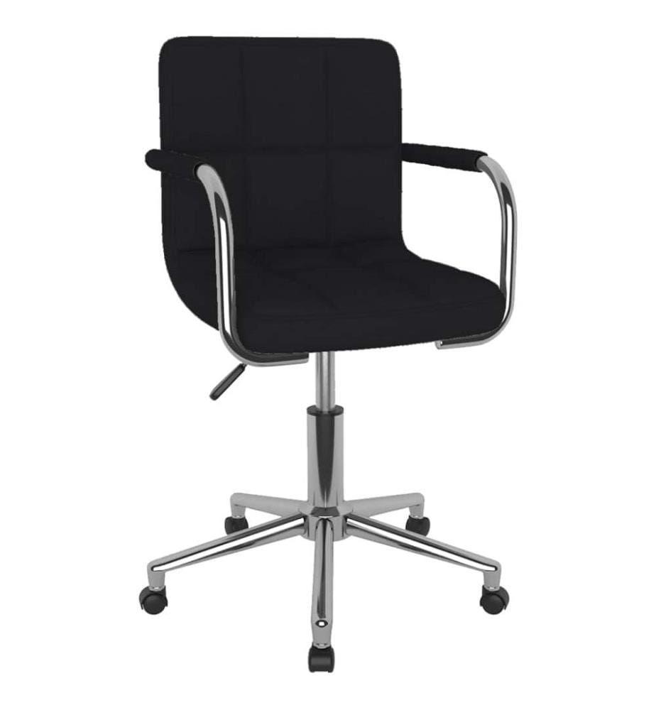 Bürostuhl Drehbar Schwarz Stoff