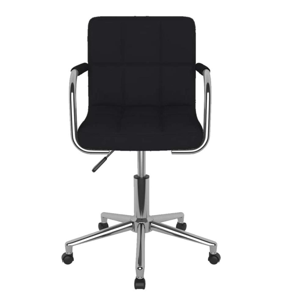 Bürostuhl Drehbar Schwarz Stoff