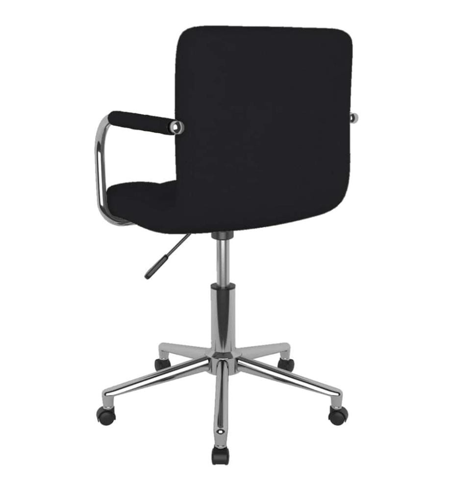 Bürostuhl Drehbar Schwarz Stoff