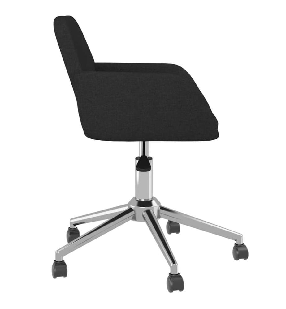 Bürostuhl Drehbar Schwarz Stoff