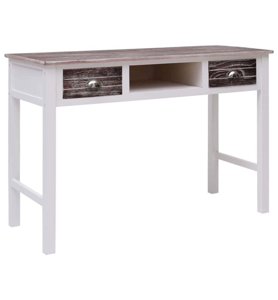 Schreibtisch Braun 110 × 45 × 76 cm Holz