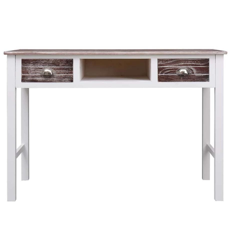 Schreibtisch Braun 110 × 45 × 76 cm Holz